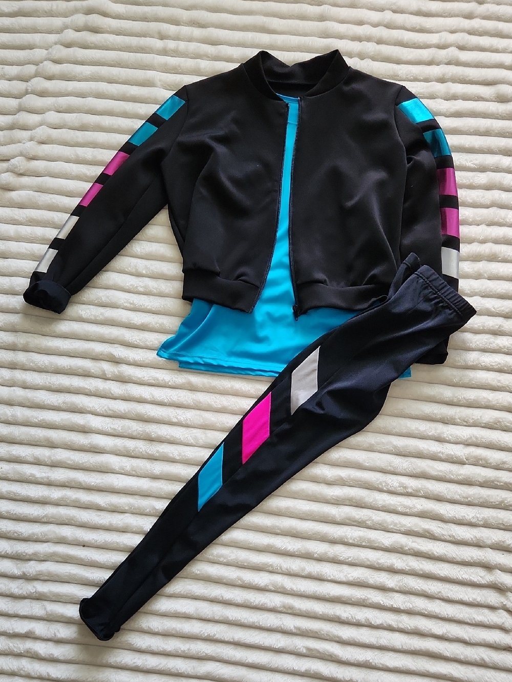 Weissman Black Athletic Wear for Hip-Hop Routine